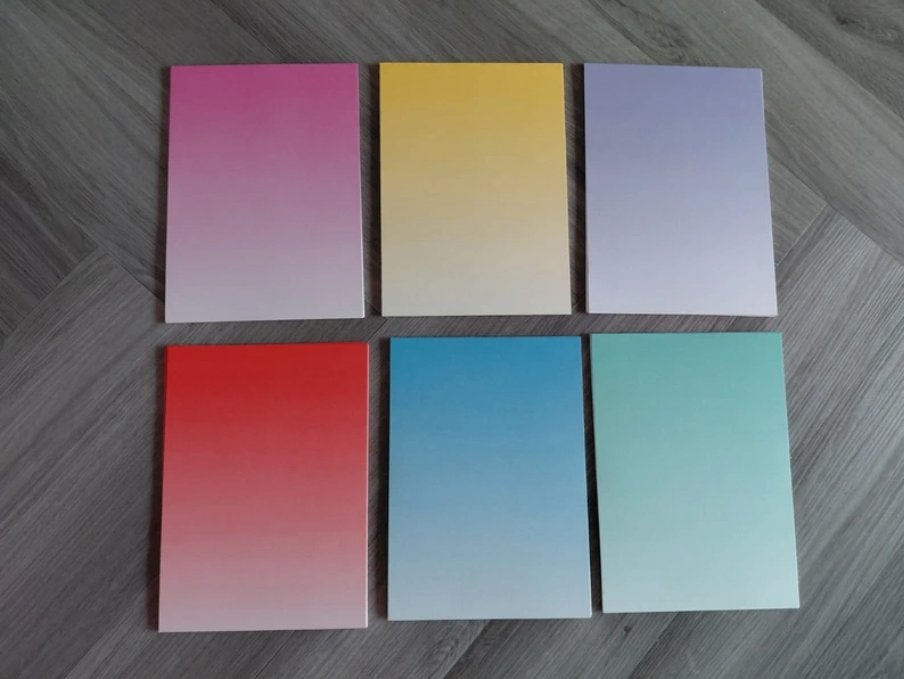 2 blokken van 72 vel per blok verloopkarton 16.5 x 23 cm, Ophalen of Verzenden, Nieuw, Overige thema's, Blanco kaart of Basiskaart