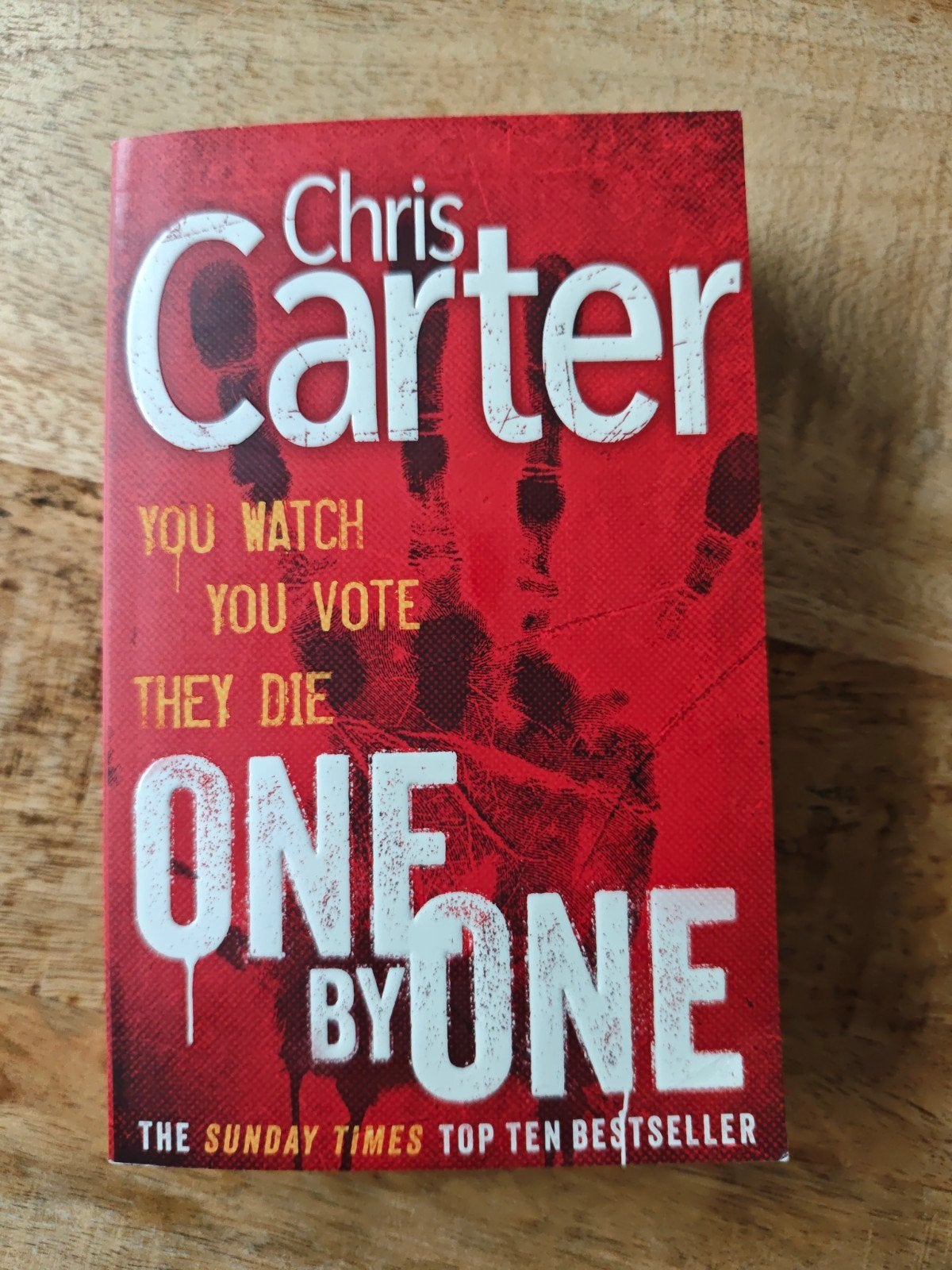 Chris Carter - One By One (Engels), Boeken, Thrillers, Ophalen of Verzenden, Zo goed als nieuw, Chris Carter, Wereld overig