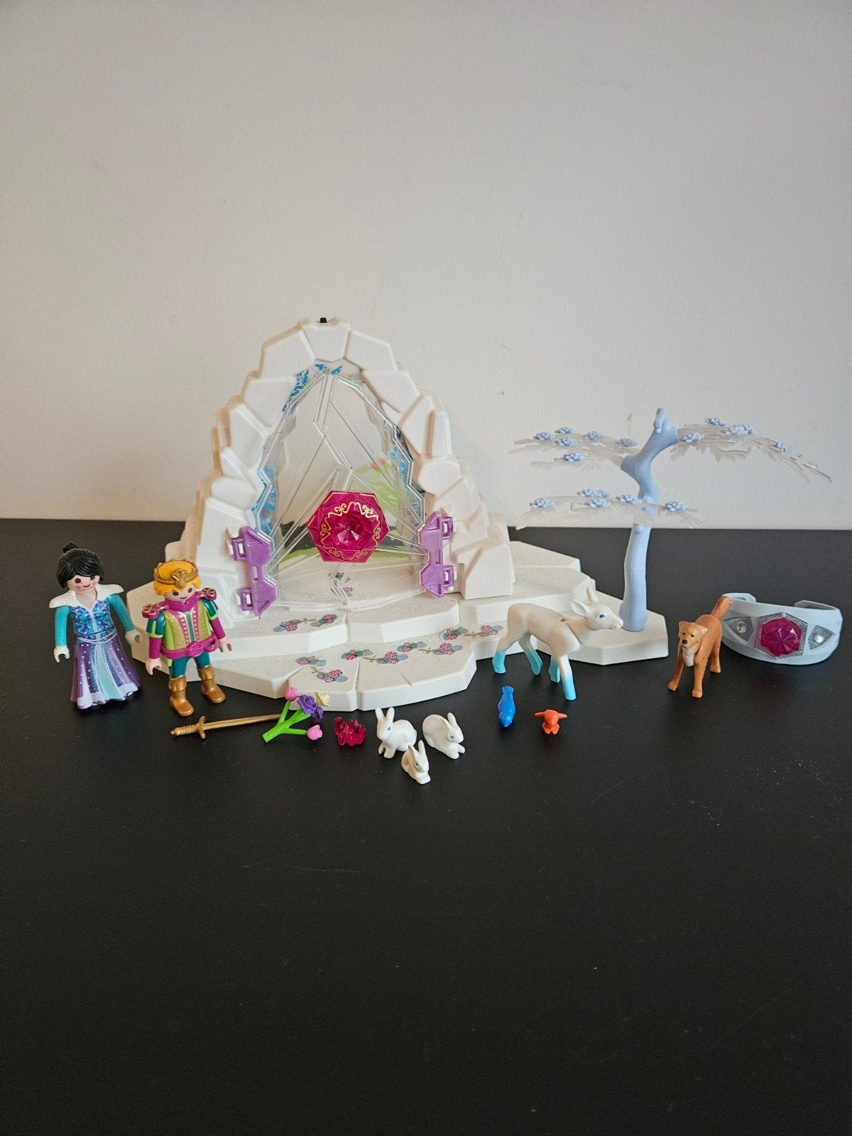 Playmobil 9471 Kristallen poort naar Winterland, Complete set, Overige typen, Ophalen of Verzenden, Zo goed als nieuw