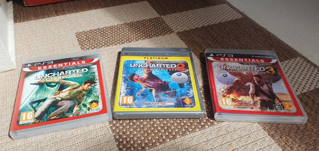 Uncharted PS3 Trilogie, compleet, Spelcomputers en Games, Avontuur en Actie, 1 speler, Ophalen of Verzenden, Zo goed als nieuw