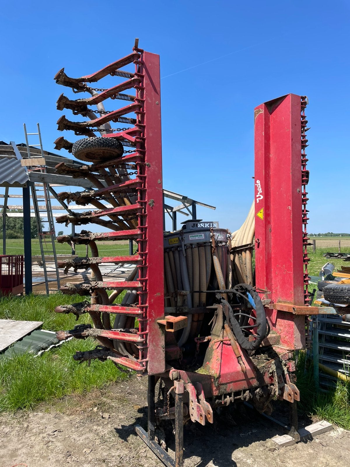 Vredo bemester met joskin verdeler, Ophalen, Gewasbescherming en Bemesting