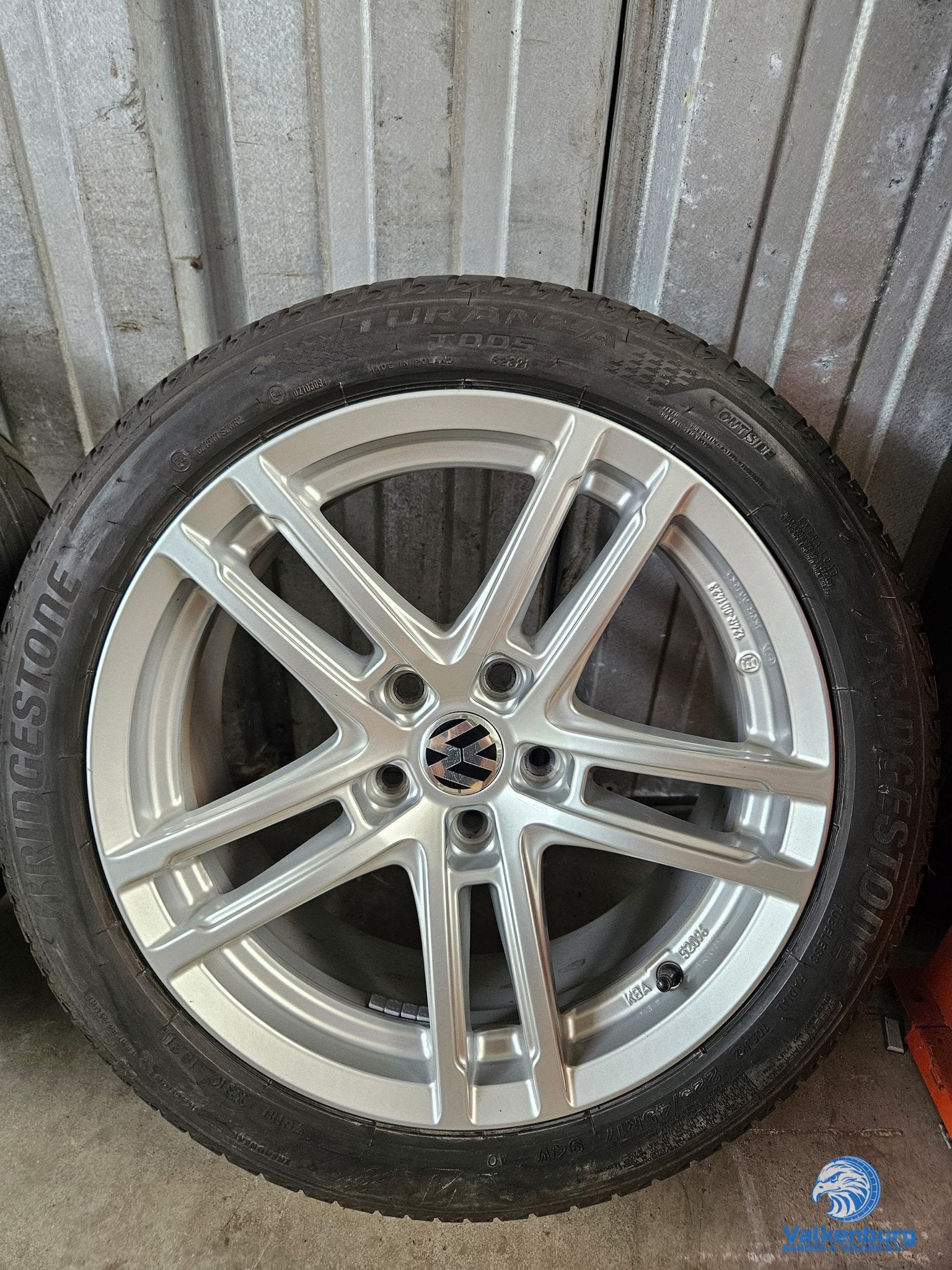 6mm! VAG VW Golf Caddy Audi A3 Leon 17 inch velgen 5x112 zom, Gebruikt, -, -, Banden en Velgen