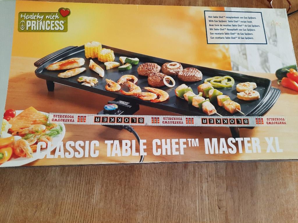 Gourmetstel Princess, Ophalen, Overige typen, Zo goed als nieuw, Overige materialen