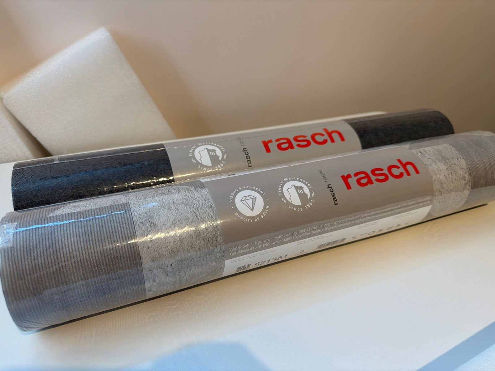 Rasch Behang - 5m² per rol - Diverse patronen, Overige typen, Rasch, Structuur, Modern