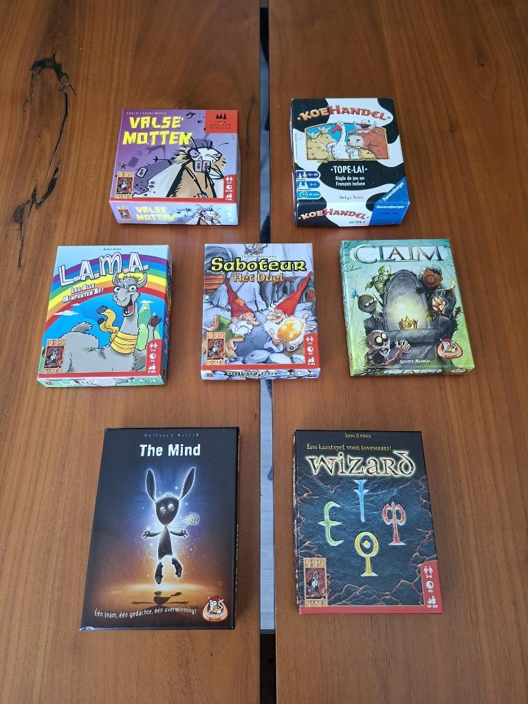 Assortiment Diverse spellen, Vijf spelers of meer, Ophalen, Zo goed als nieuw, Diverse