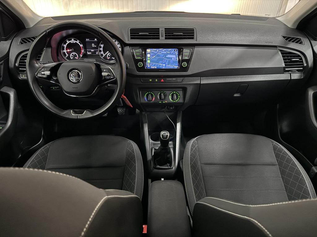 Skoda Fabia Combi 1.0 TSI Ambition CARPLAY/NAVI AIRCO CRUISE, Voorwielaandrijving, Stof, Gebruikt, 95 pk