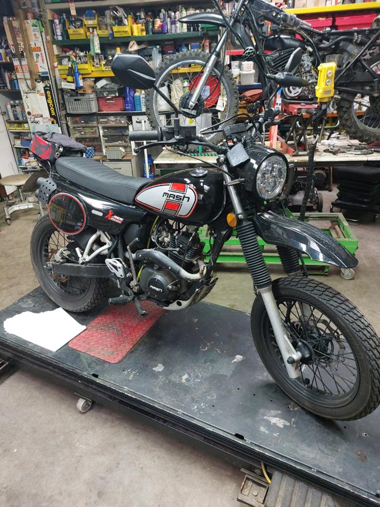Mash x-ride 50, Ophalen, Gebruikt