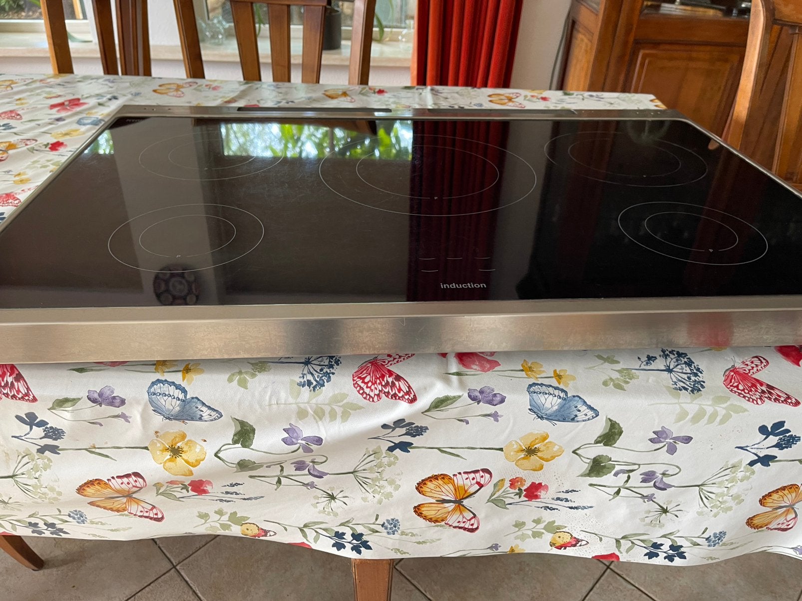 Te koop glasplaat voor Smeg C9IMX-2, 50 tot 100 cm, Zo goed als nieuw, Glas, Rechthoekig