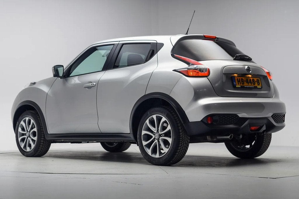 Nissan Juke 1.6 Connect Edition Aut. [ Navi 360°-camera Tre, Auto's, Automaat, 4 cilinders, 49 €/maand, Origineel Nederlands