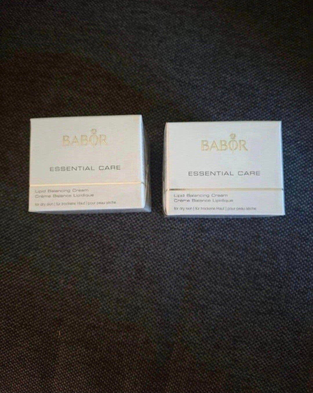 2 nieuwe Babor Essential Care Lipid Balance Cream (advr 430), Ophalen of Verzenden, Nieuw, Gehele gezicht, Verzorging