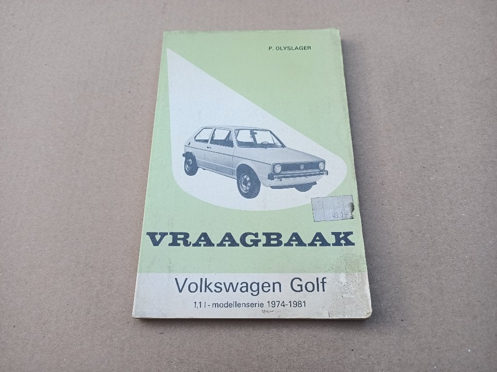Instructieboekje/ Vraagbaak: Volkswagen Golf 1 (1974-1981), Verzenden