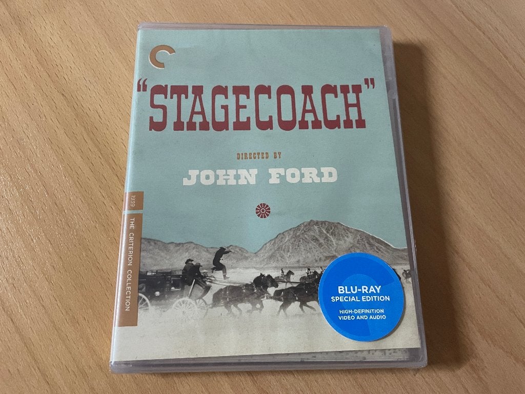 Stagecoach / John Wayne / Criterion, Cd's en Dvd's, Verzenden, Nieuw in verpakking, Blu-ray, Actie