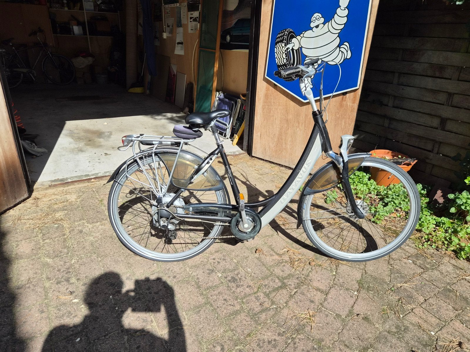 batavus , padova , ion electric., Fietsen en Brommers, Fietsen | Vouwfietsen, Ophalen of Verzenden, Gebruikt, 20 inch of meer