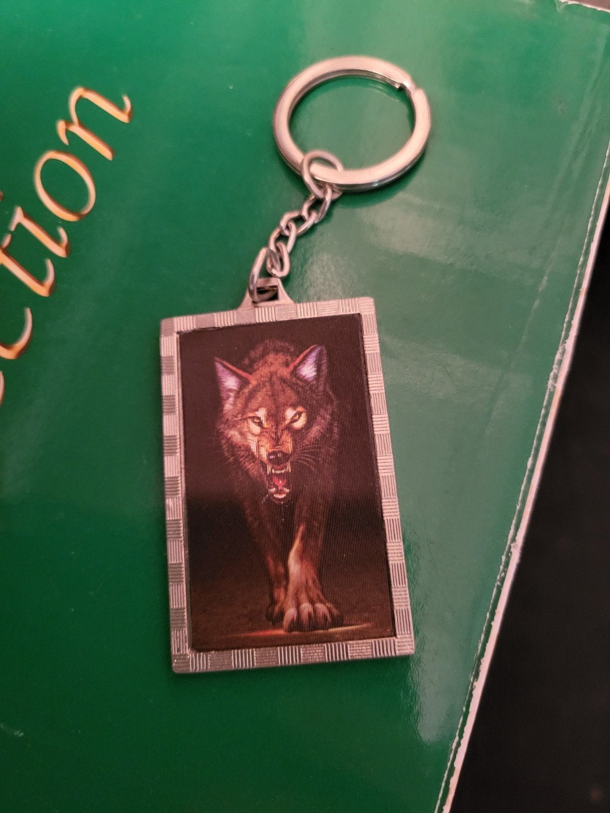 wolf sleutelhanger, Ophalen of Verzenden, Zo goed als nieuw