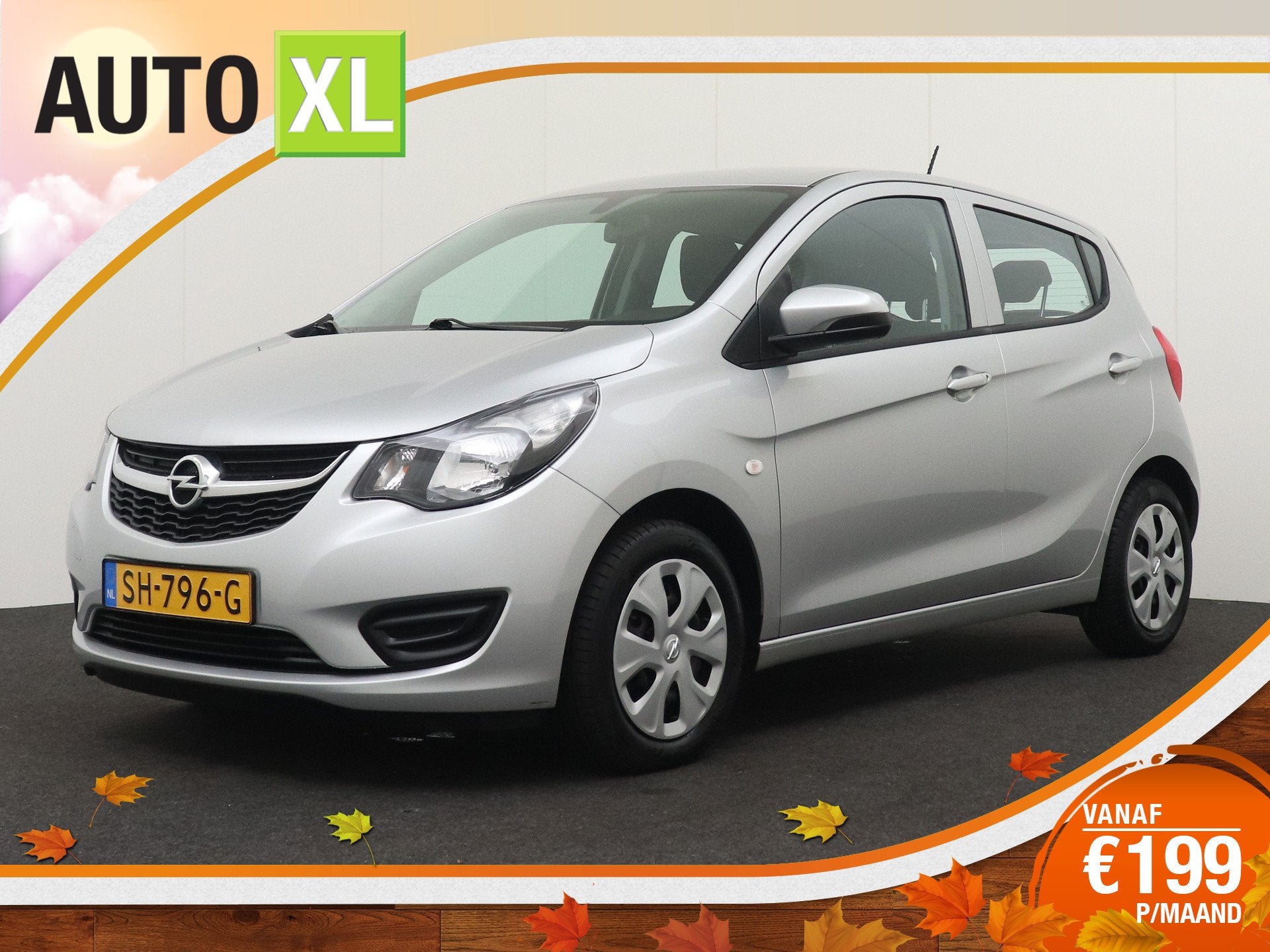 Opel KARL 1.0 ecoFLEX Edition Cruise Airco Bluetooth, Voorwielaandrijving, Stof, Gebruikt, Origineel Nederlands