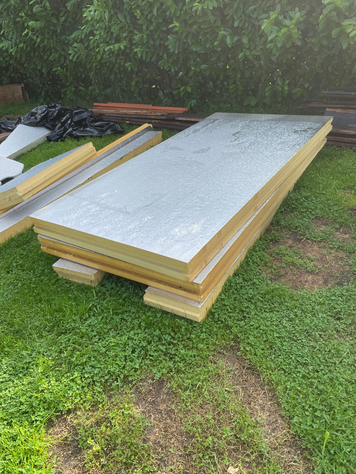 PIR isolatieplaten 120mm dik, 2x volle plaat, Ophalen, 12 cm of meer, Nieuw, 5 tot 10 m²