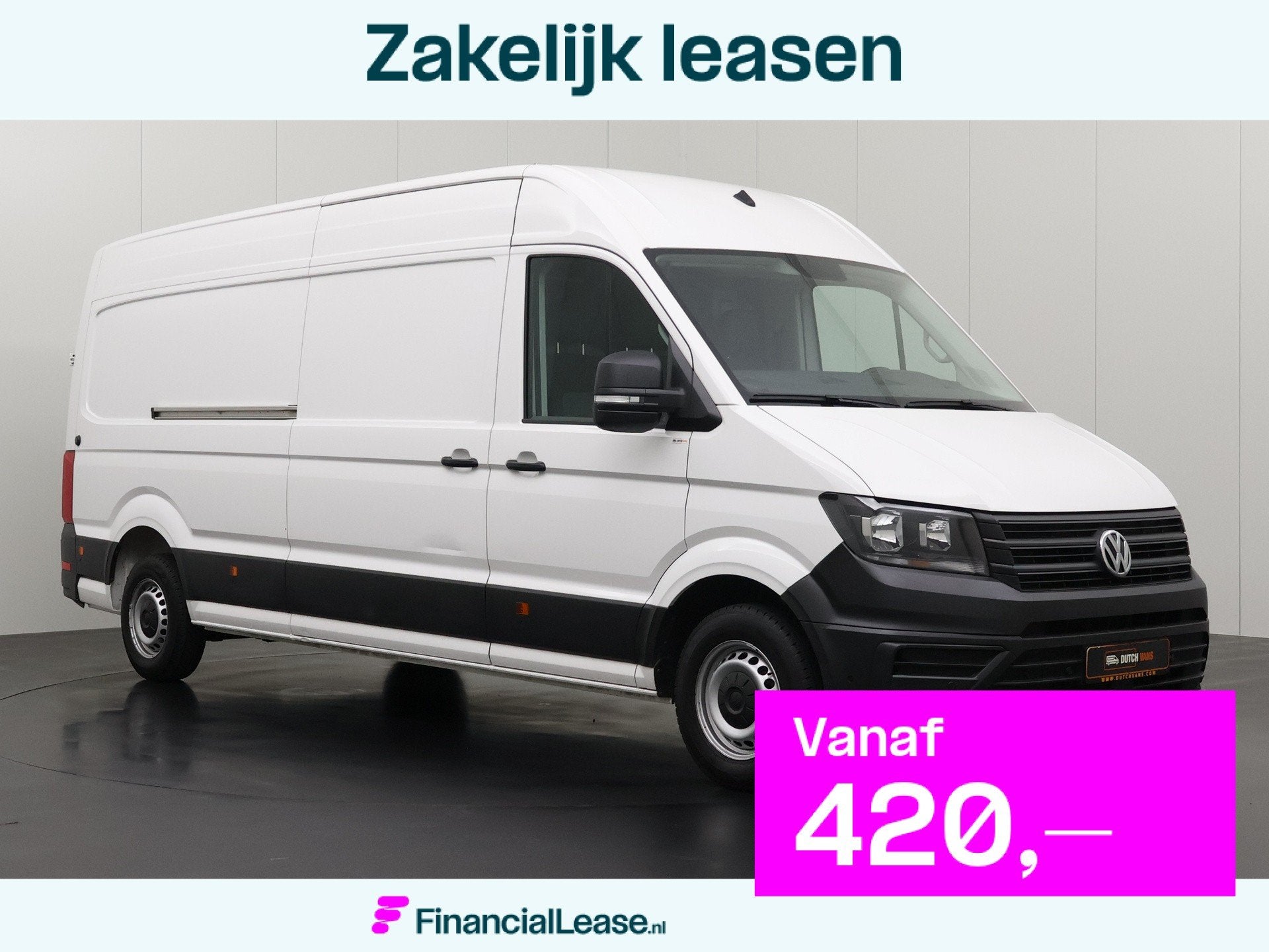 Volkswagen Crafter 2.0TDI 140PK Automaat L4H3 Maxi | Airco |, Stof, Gebruikt, 4 cilinders, Volkswagen