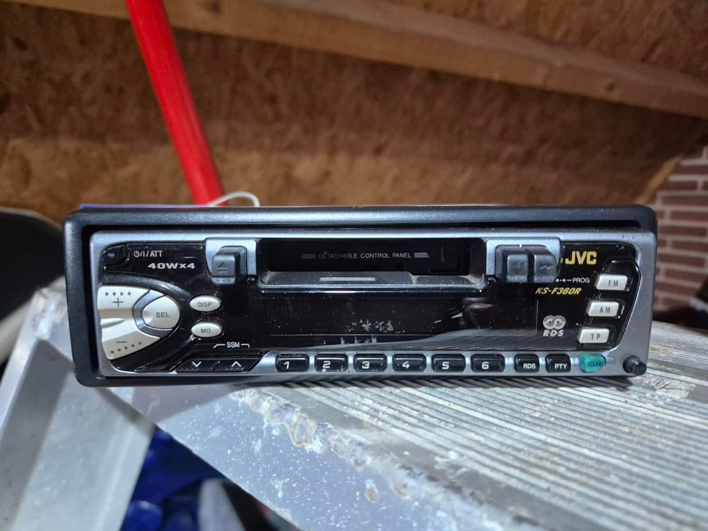 JVC Autoradio KS-F360R met afneembaar frontje, Auto diversen, Autoradio's, Ophalen of Verzenden