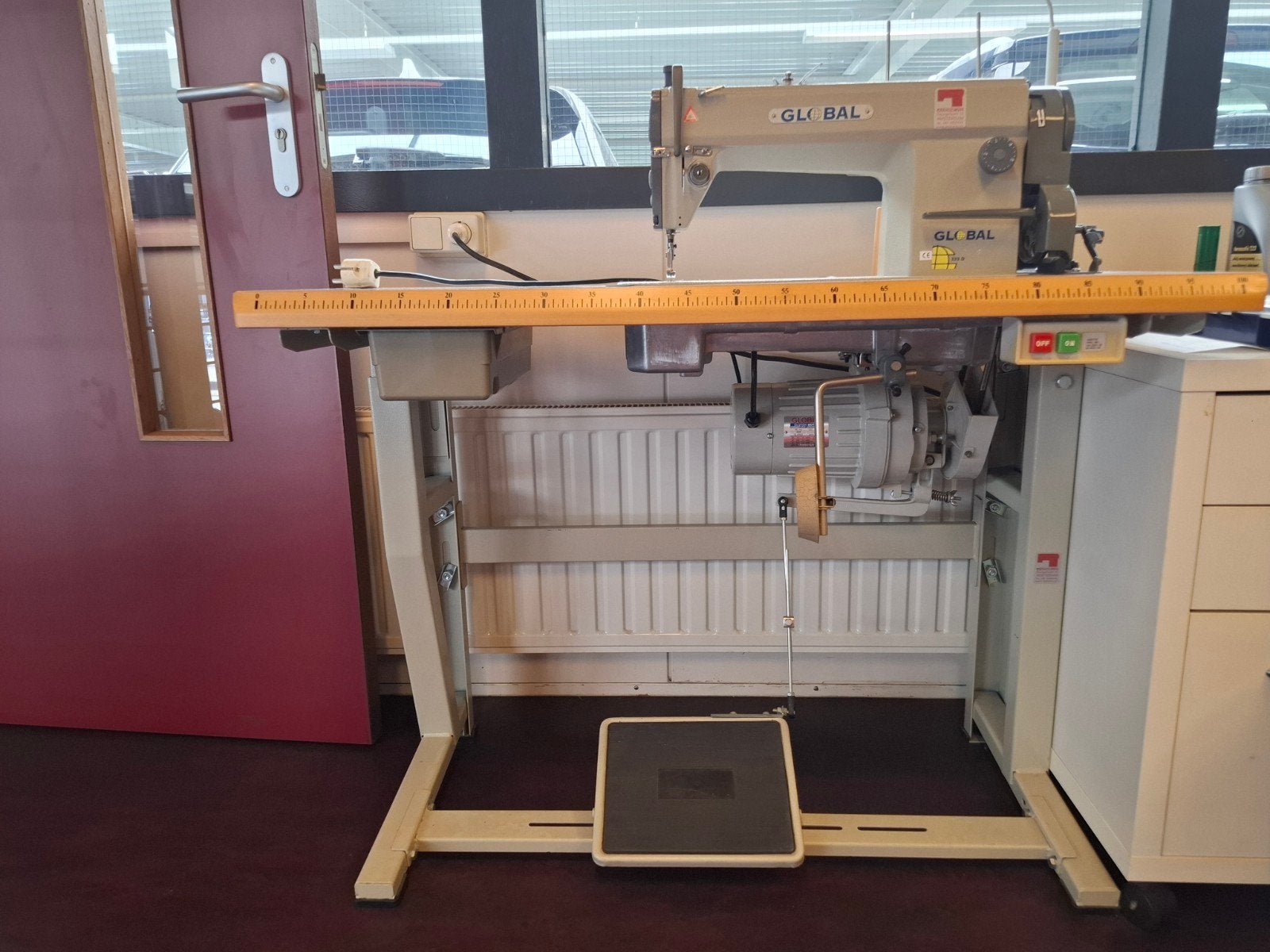 Industriële Global Naaimachine - Recent Onderhoud, Industrieel, Ophalen, Overige merken, Naaimachine