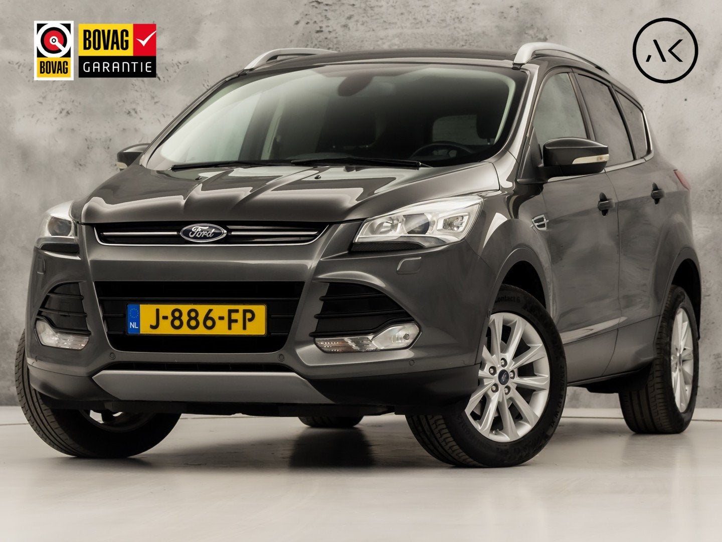 Ford Kuga 1.5 Titanium Sport 150Pk (NAVIGATIE, CLIMATE, STOE, Auto's, 12 maanden, 4 cilinders, Leder en Stof, Bedrijf