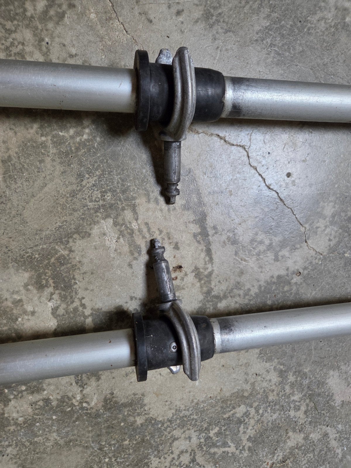 Bic boot peddels met aluminium roeidollen, Ophalen, Gebruikt, Enkelbladige peddel