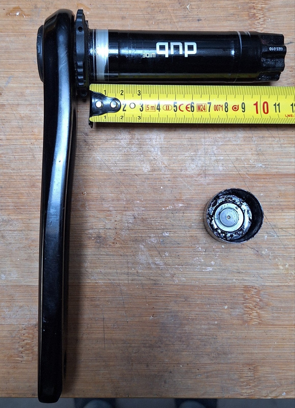 Sram linkercrank met powermeter, Fietsen en Brommers, Fietsonderdelen, Ophalen of Verzenden