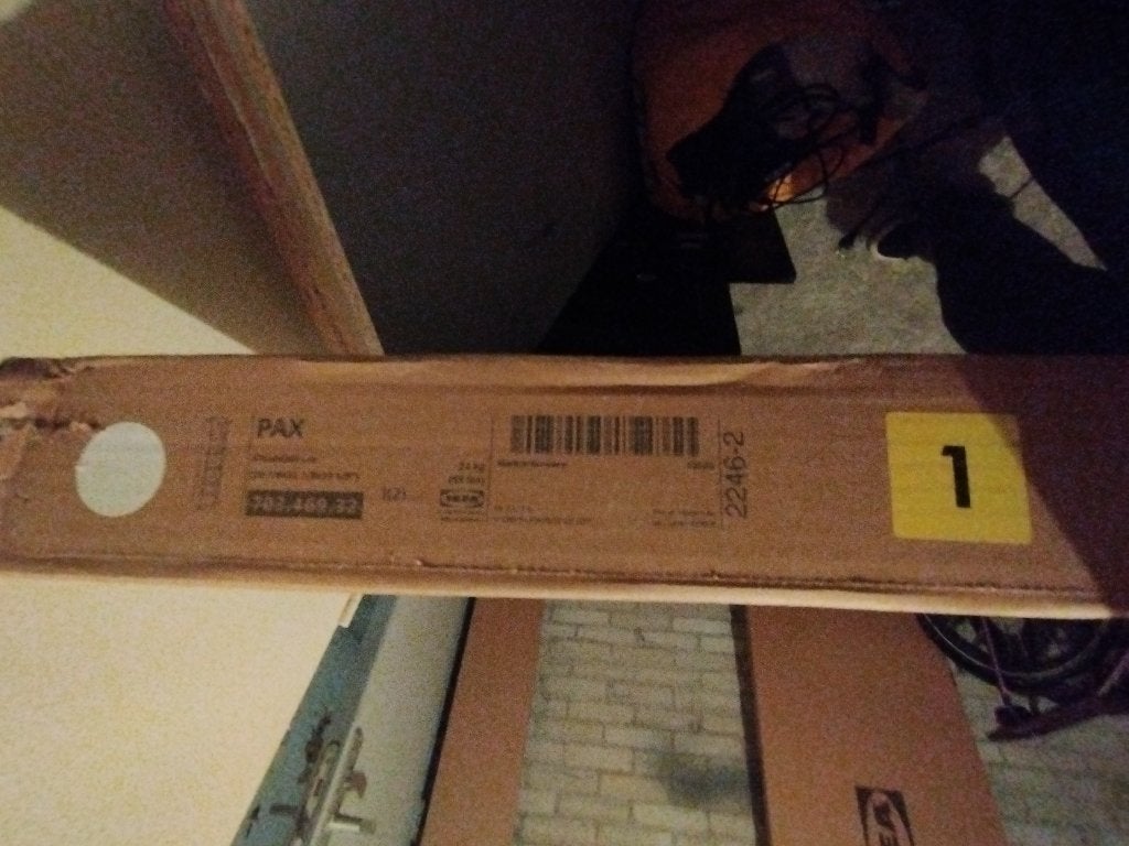 Pax hoekdeel 201 hoog - nieuw in doos, Huis en Inrichting, Kasten | Kledingkasten, Ophalen, Met plank(en), 200 cm of meer, Nieuw