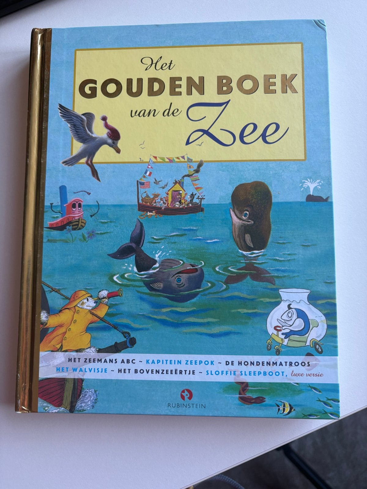 Het Gouden Boek van de Zee - Luxe Versie, Boeken, Ophalen of Verzenden, Gelezen, 2 tot 3 jaar