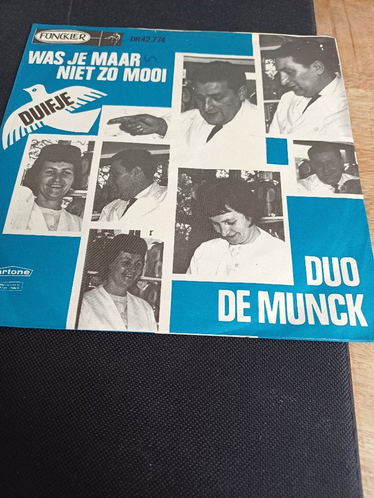 285 Single Duo de Munck – Was je maar niet zo mooi –, 7 inch, Ophalen of Verzenden, Zo goed als nieuw, Overige typen