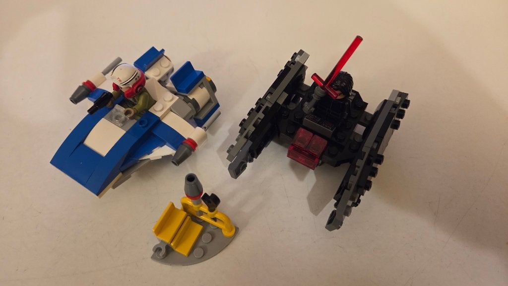 Lego Star Wars Set 75196 A-Wing vs. TIE Silencer Micro, Compleet, Star Wars, Lego, Ophalen of Verzenden