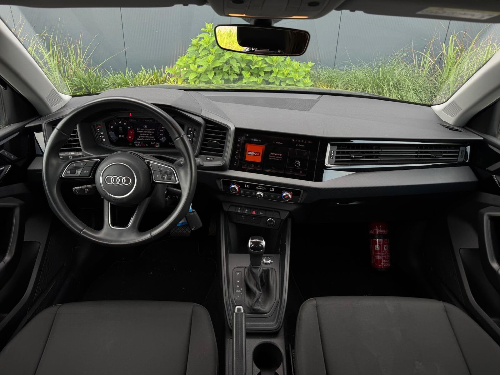 Audi A1 Sportback 25 TFSI S edition M23 NAVI | CLIMATE | SPO, Auto's, Audi, Stof, Zwart, 95 pk, Met garantie (alle)