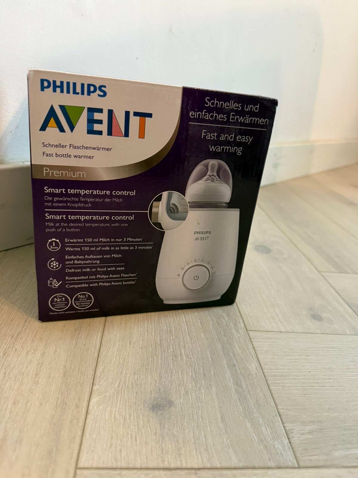 Philips Avent Flessenverwarmer, Ophalen of Verzenden, Nieuw, Flessen- of potjesverwarmer