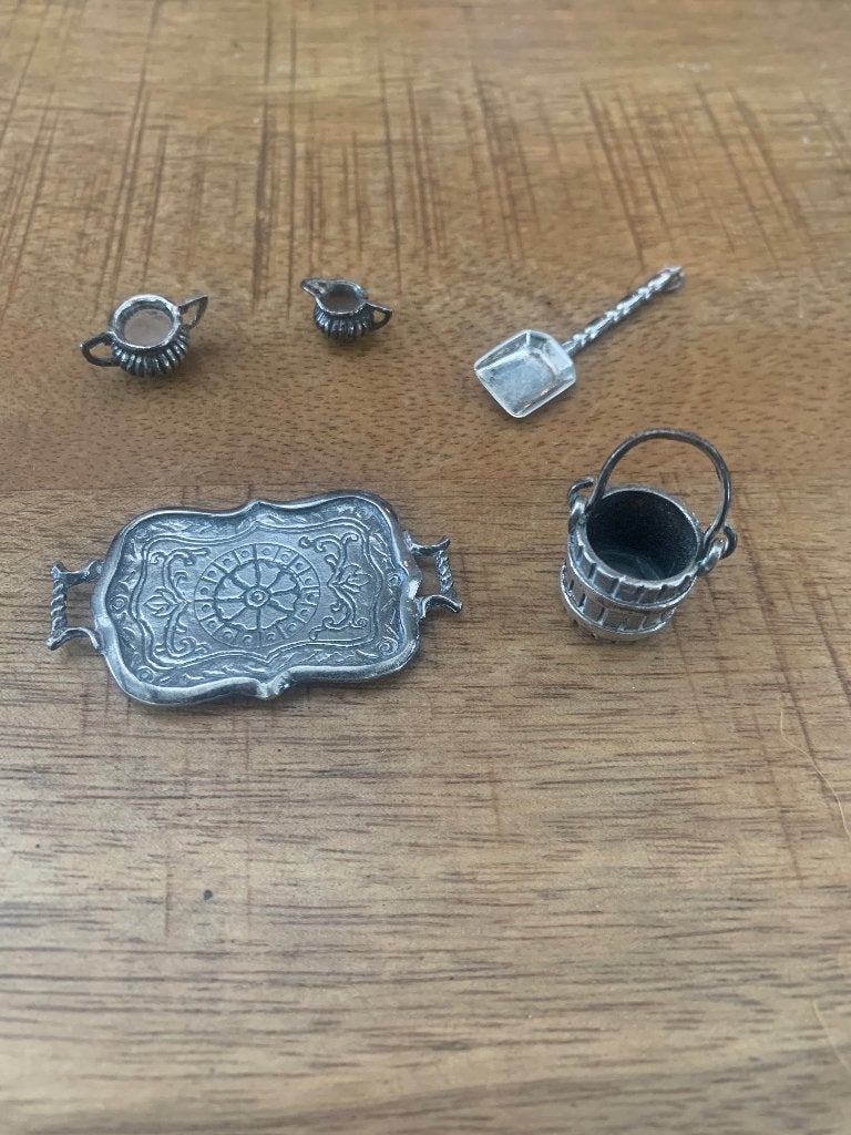 Zilveren miniaturen, Ophalen of Verzenden, Zilver