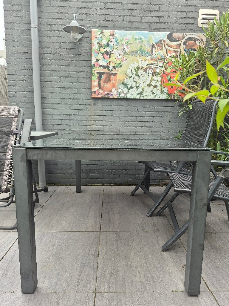Gratis tuintafel, Ophalen, Gebruikt, Rechthoekig, Overige materialen