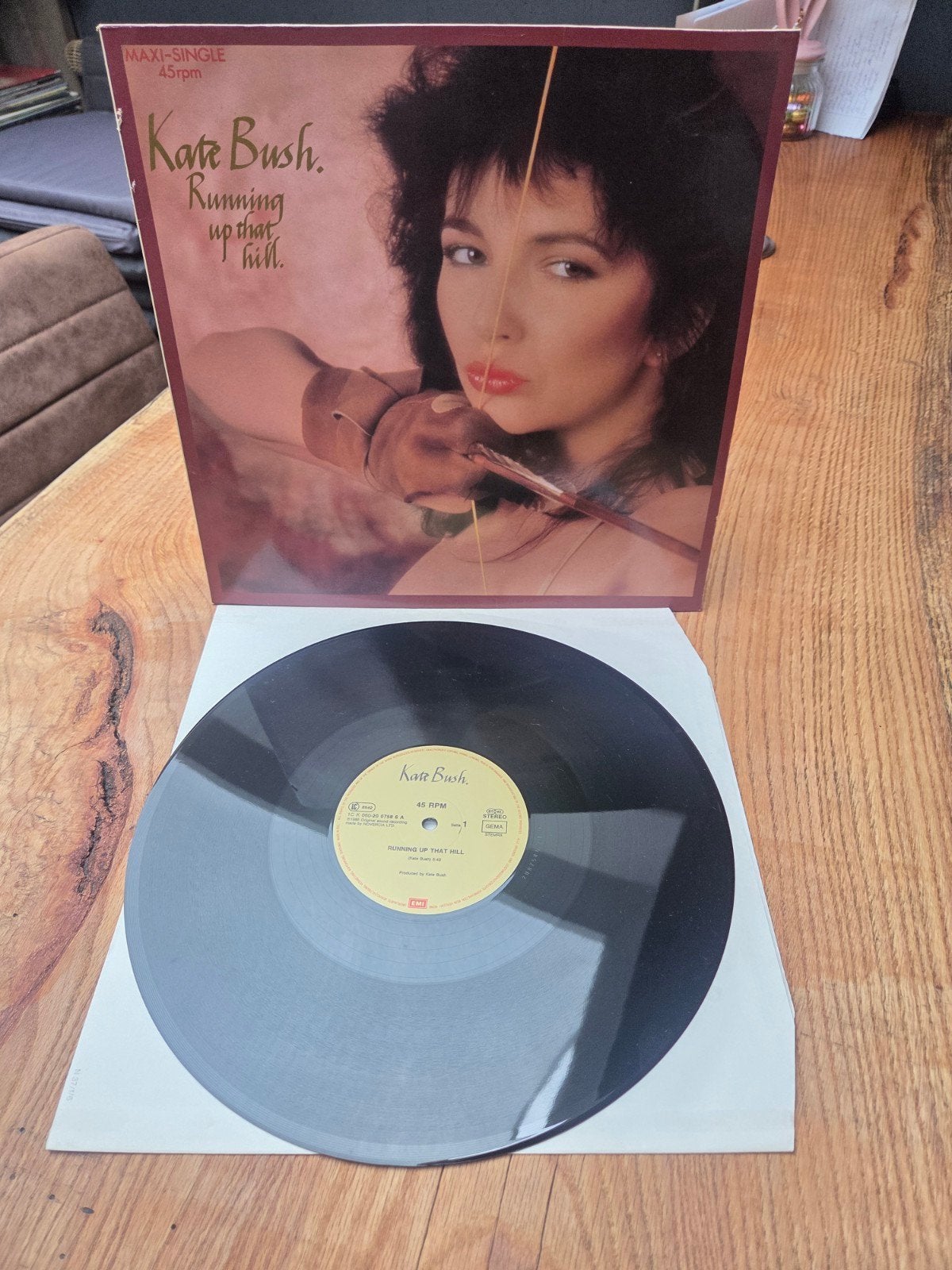 Kate Bush - Running Up That Hill (Maxi-Single), Gebruikt, Pop, Ophalen of Verzenden, EP