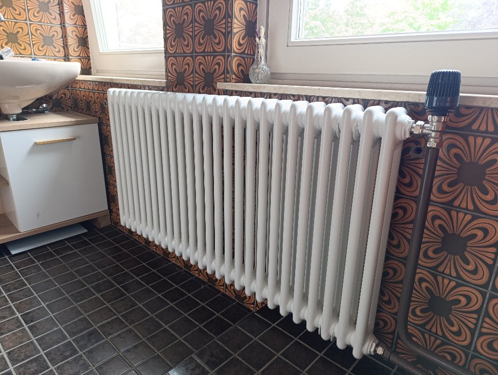 Radiator retro/klassiek, Doe-het-zelf en Verbouw, Verwarming en Radiatoren, Ophalen, 30 tot 80 cm, Radiator, Zo goed als nieuw