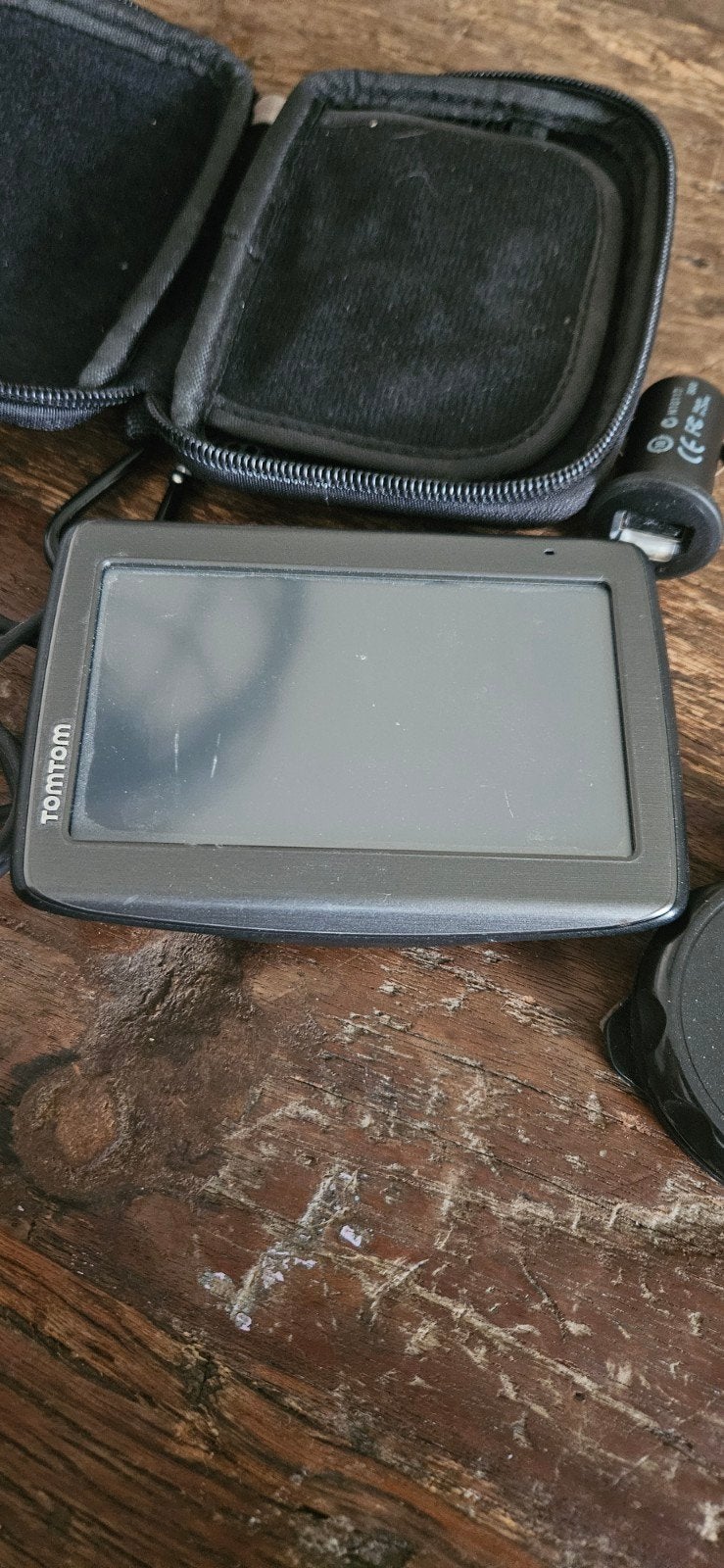 TomTom navigatiesysteem met hoesje en toebehoren, Ophalen of Verzenden, Gebruikt