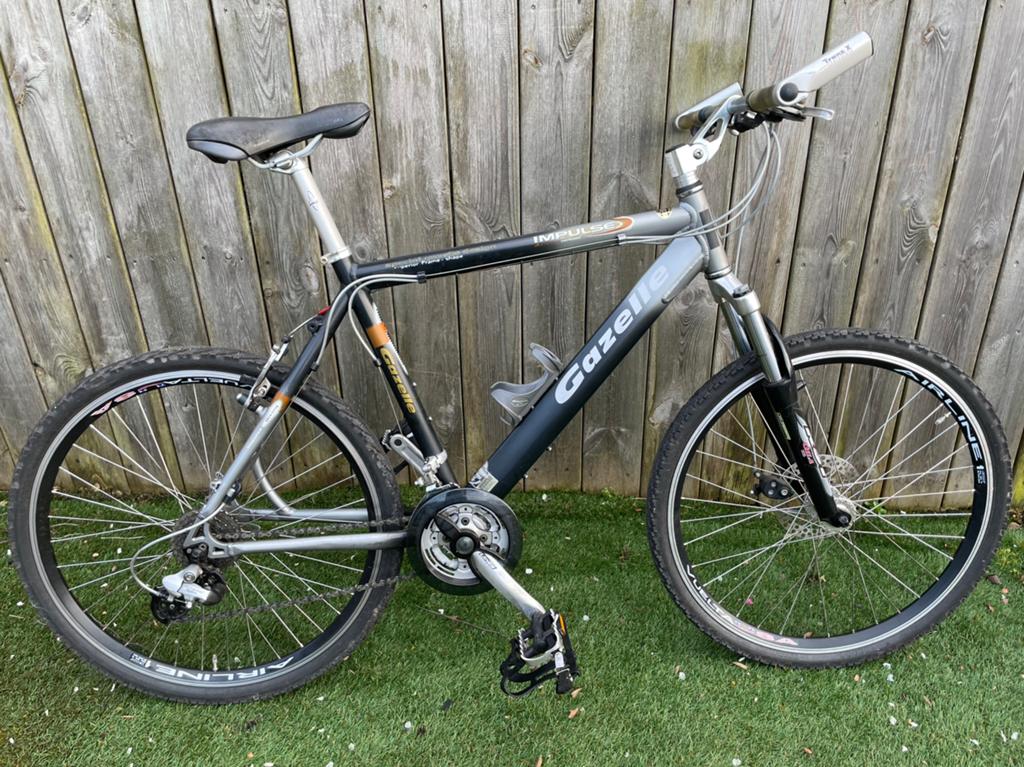 Gazelle, Fietsen en Brommers, Fietsen | Mountainbikes en ATB, 53 tot 57 cm, Ophalen, Zo goed als nieuw, Gazelle