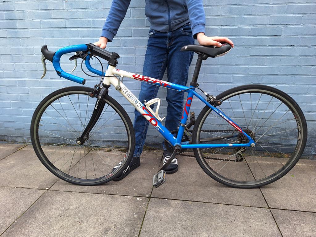 Wielrenfiets 8-12 jaar, Minder dan 10 versnellingen, Gebruikt, 26 inch, Aluminium