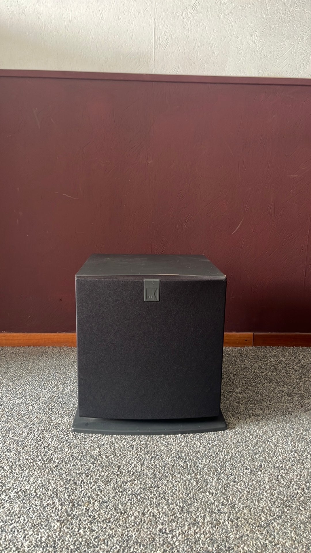 kef subwoofer model30b, Ophalen, Gebruikt, 120 watt of meer, Subwoofer