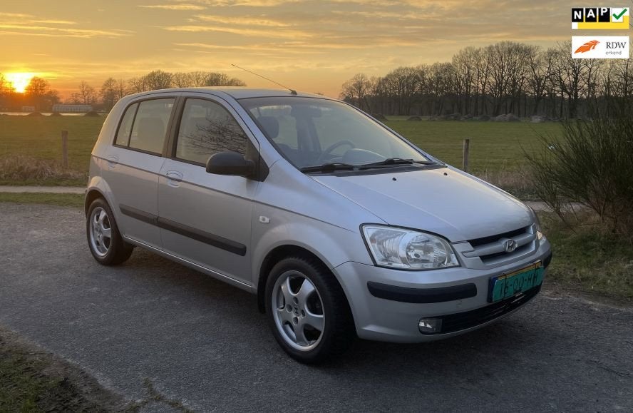 Hyundai Getz 1.6i-16V Nieuwe APK Inruil is mogelijk, Auto's, Voorwielaandrijving, 1599 cc, 4 cilinders, Origineel Nederlands
