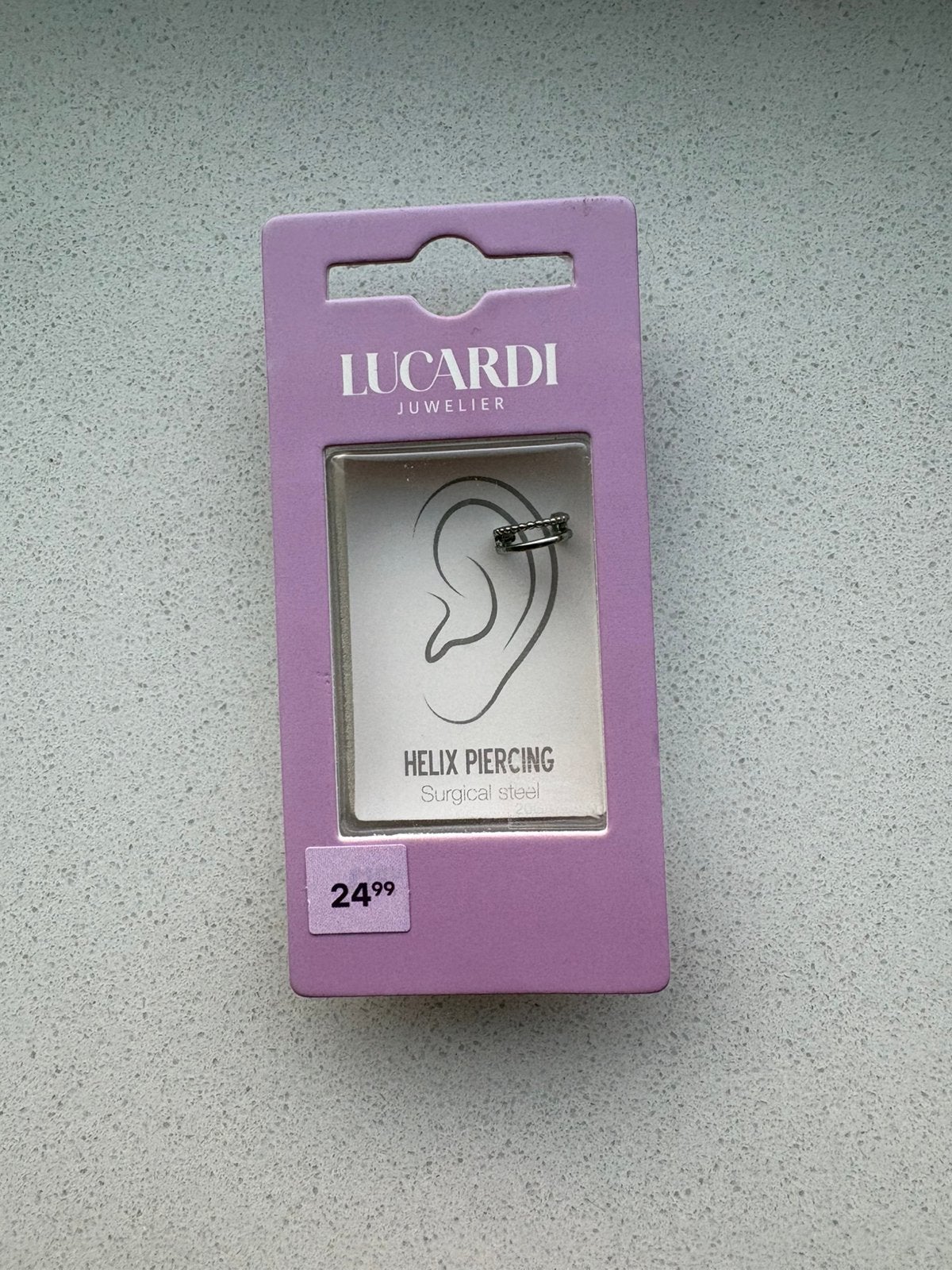 Nieuwe helix piercing, Sieraden, Tassen en Uiterlijk, Piercings, Ophalen of Verzenden, Nieuw, Overige materialen, Oor- of Traguspiercing