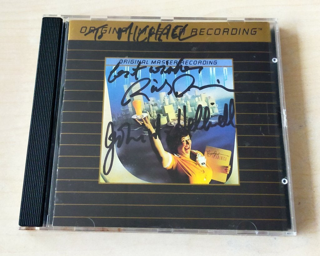 Supertramp - Breakfast In America CD MFSL Gold Gesigneerd