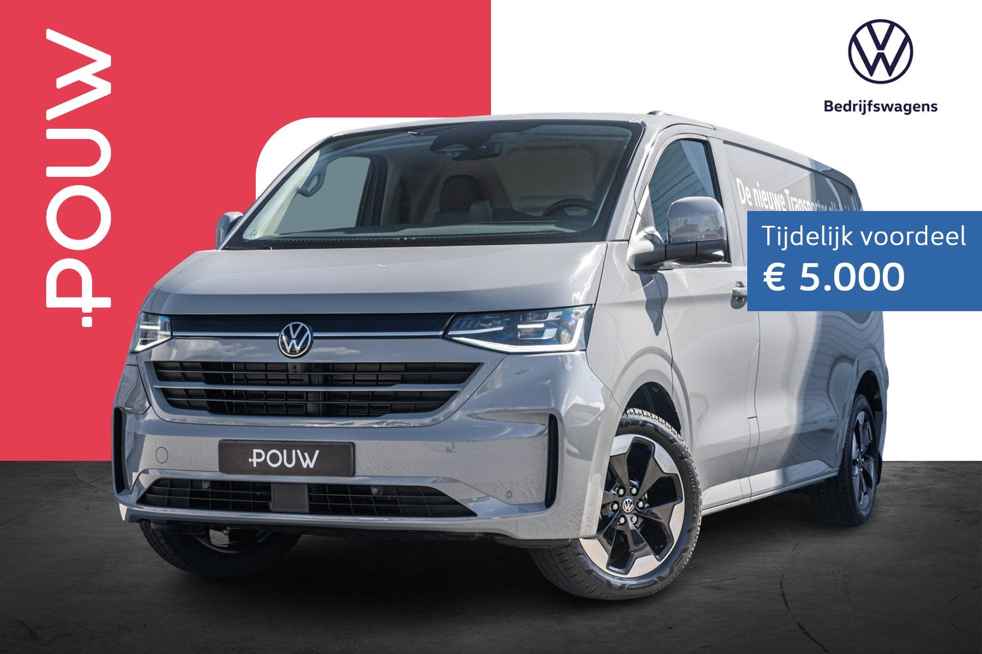 Volkswagen Transporter 2.5 eHybrid 233pk AUT L2H1 30 Bulli |, Auto's, Automaat, 12 maanden, Euro 6, 4 cilinders