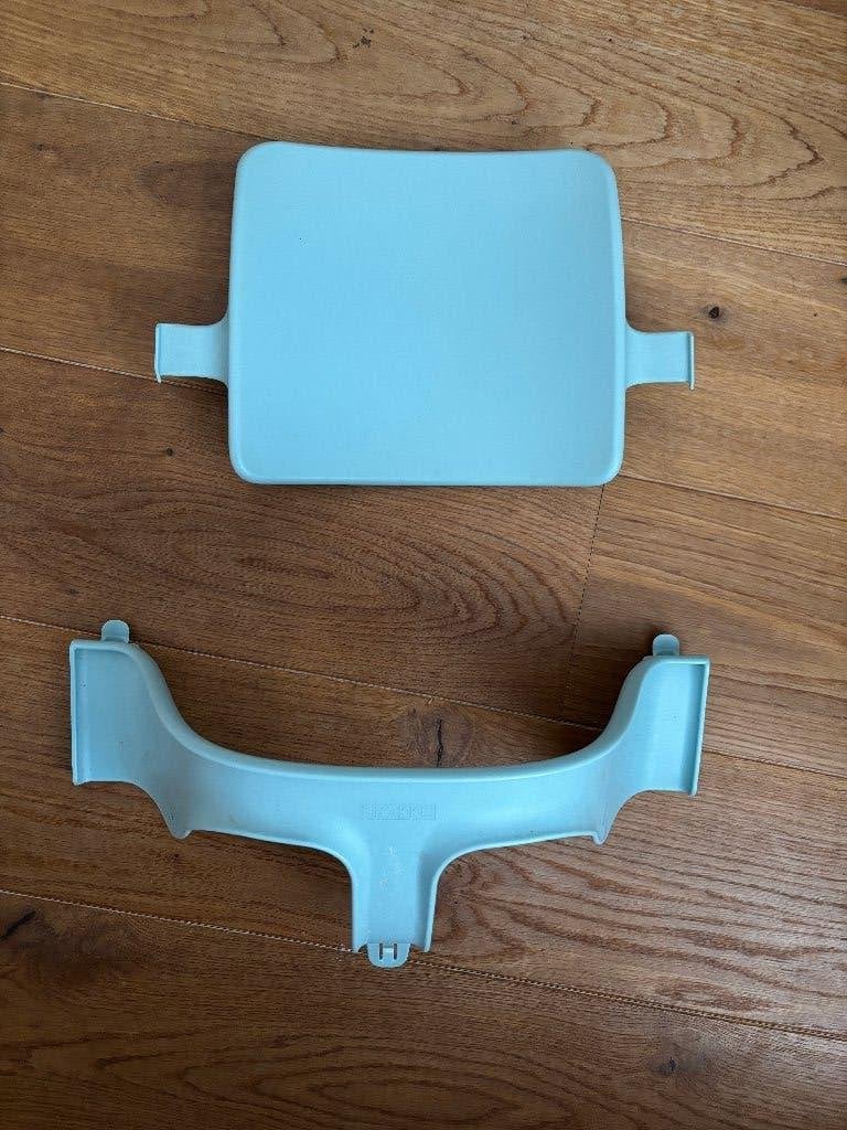 Stokke Babyset Tripp Trapp Lichtblauw, Ophalen of Verzenden, Zo goed als nieuw, Meegroeistoel