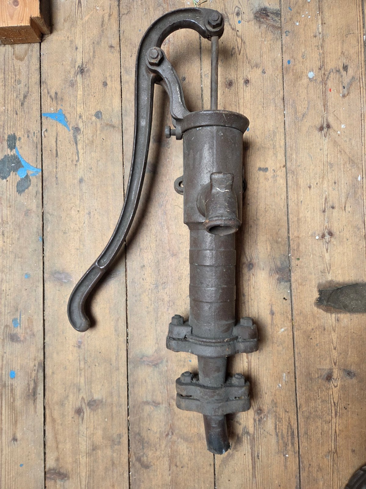 Antieke Gietijzeren Waterpomp - Decoratief Element, Antiek en Kunst, Ophalen
