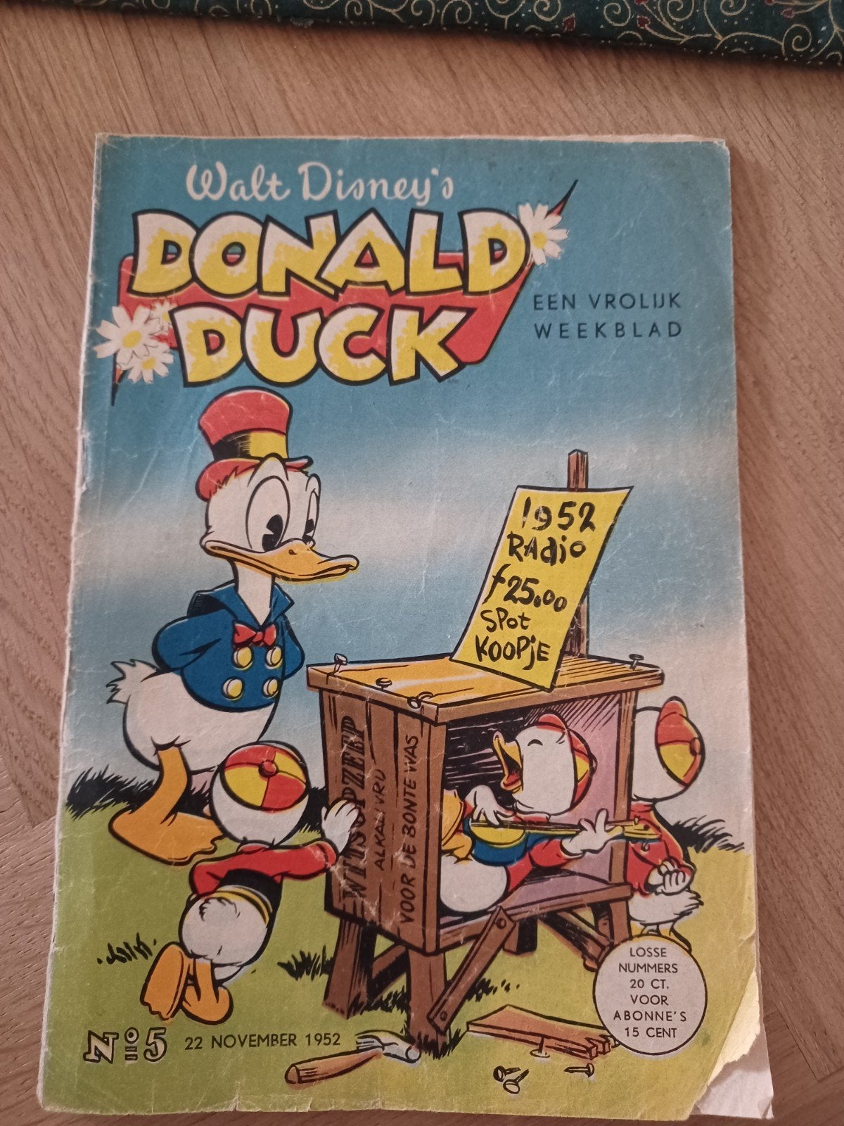 Donald Duck 1952 nr. 5, Boeken, Eén comic, Ophalen of Verzenden, Gelezen, Europa