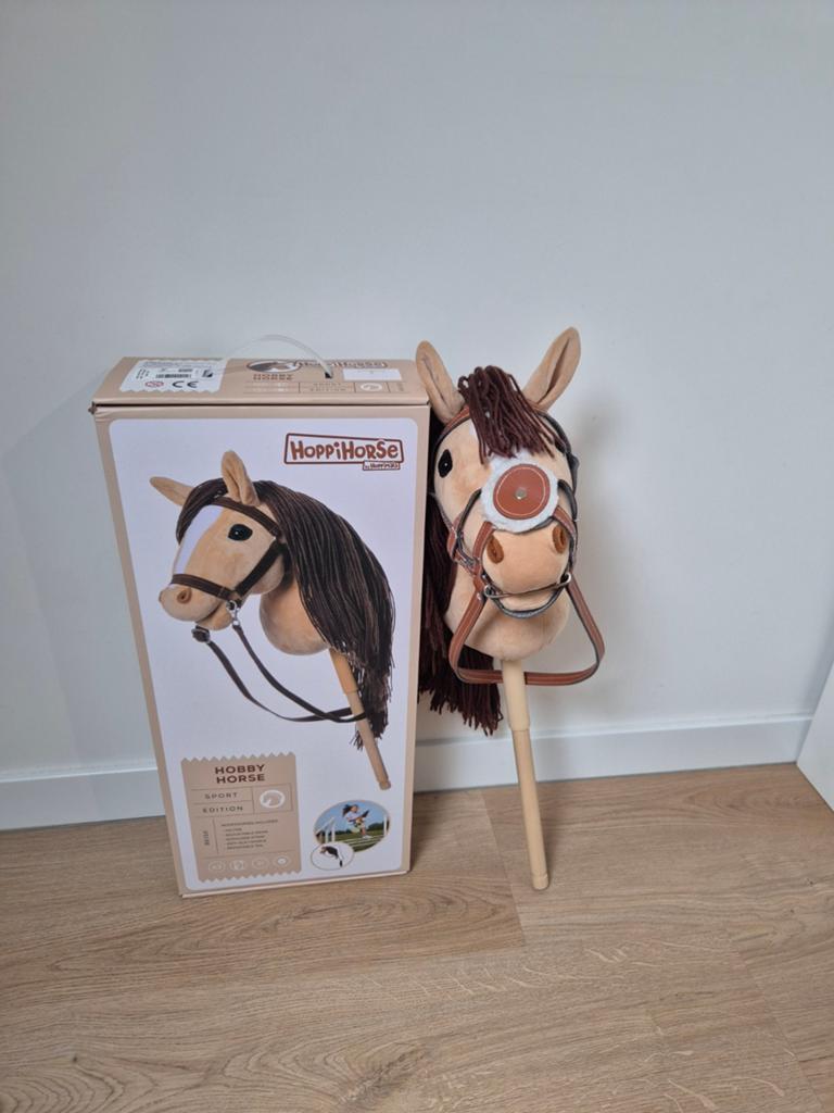 Hoppi Horse Sport Edition Stokpaard, Ophalen of Verzenden, Zo goed als nieuw, Jongen of Meisje