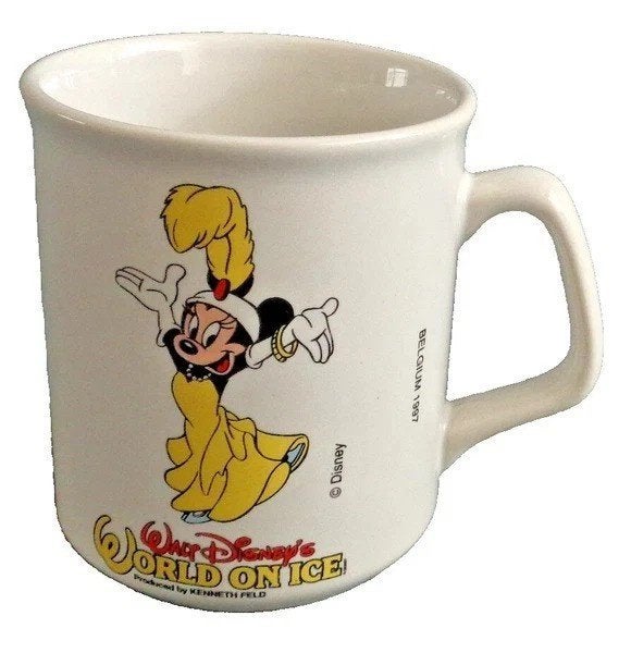 Disney Minnie Mouse World On Ice Becher Keramik Tasse Vintag, Coolsingel 104, 3011 AG Rotterdam, Netherlands, Zo goed als nieuw
