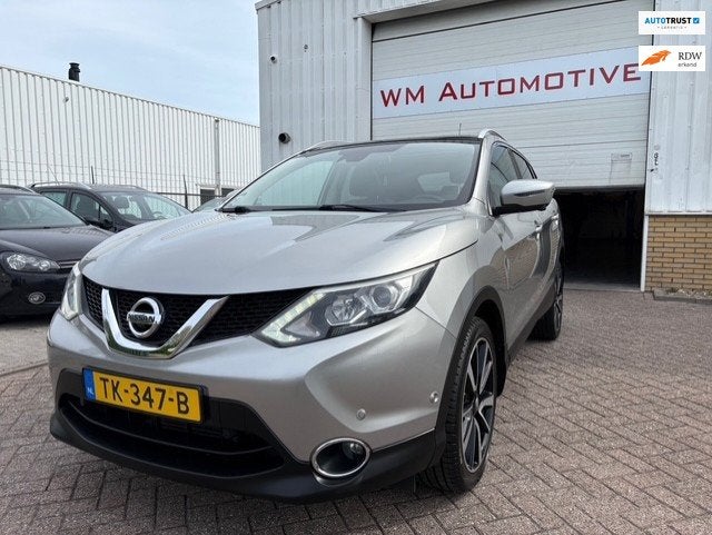 Nissan Qashqai 1.2 Tekna AUTOMAAT PANARAMADAK, Auto's, Euro 5, Gebruikt, 4 cilinders, 116 pk